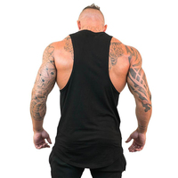Nowy bezrękawnik na siłownię letnia marka bawełniana koszulka bez rękawów Casual Fashion Fitness Stringer Tank Top mężczyźni odzież sportowa do kulturystyki M-XXL 3